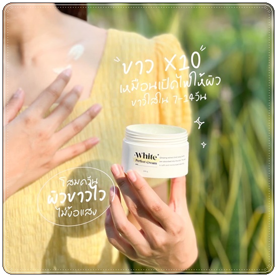 โสมควีน ไวท์เพอร์เฟค ครีม White Perfect Cream