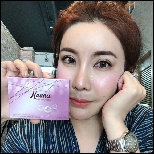 นูน่า อัลฟ่า วิตามินสลายฝ้า Nuuna Alpha Gluta