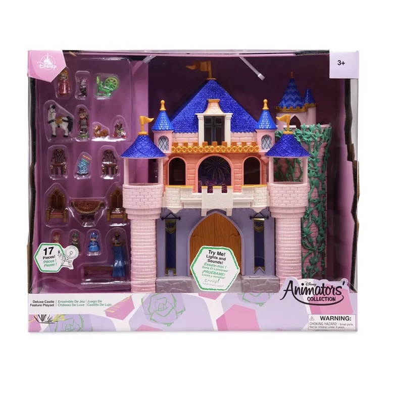 ชุดของเล่นปราสาทเจ้าหญิงนิทรา Disney Animators' Collection Deluxe Sleeping Beauty Castle ''ลิขสิทธิ์เเท้'' ราคา 5,990 - บาท