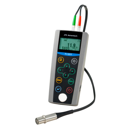 JFE Advantech รุ่นTI-120Kเครื่องวัดความหนาอัลตราโซนิกUltrasonic Thickness Gauge TI-120K with large capacity memory function