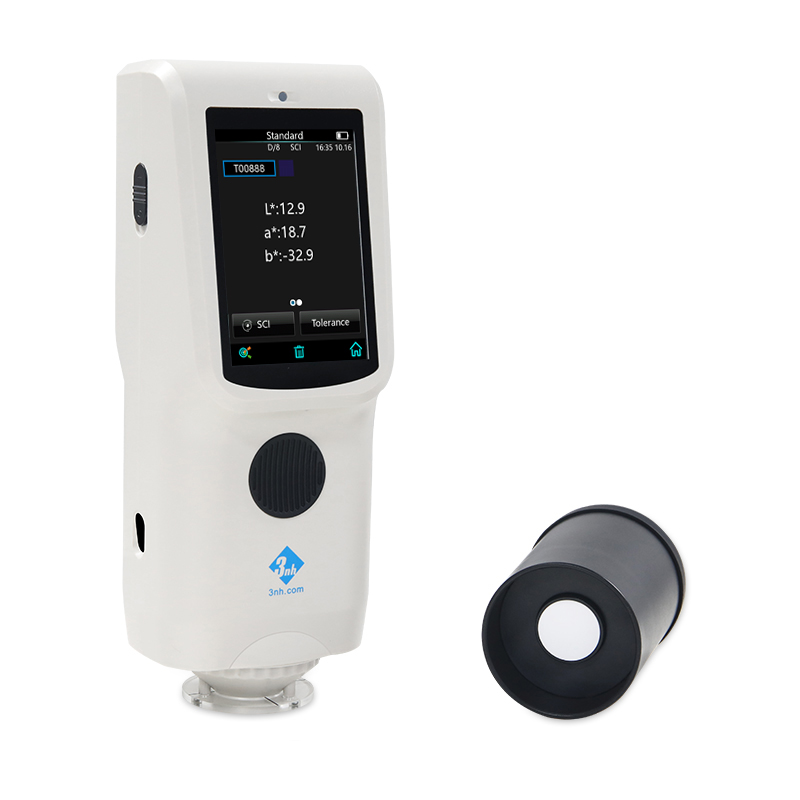 3nh รุ่นTS-7020เครื่องวัดสีขนาดพกพาPortable Spectrocolorimeter/Geometry:D/8,Apertures:∅8mm(Wavelength Range:400～700nm)