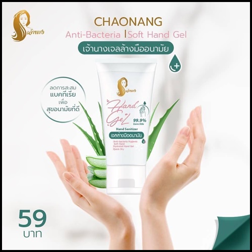 เจ้านางเจลล้างมืออนามัย Chaonang Hand Gel