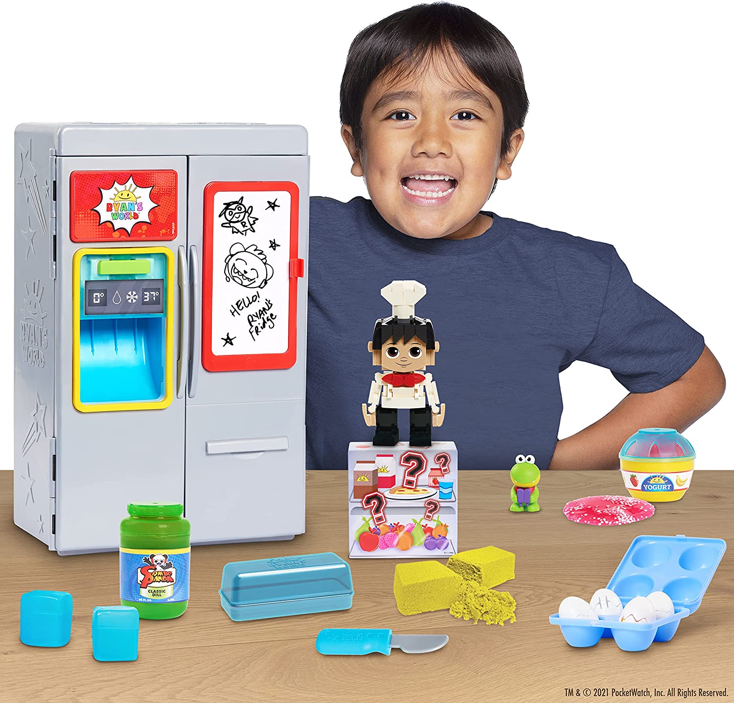 ตู้เย็นเซอร์ไพร์ส Just Play Ryan's World Ryan's World Fridge Surprise Novelty, Ages 3 Up ราคา 2,900 บาท