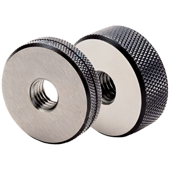 M16P1.5GRNR-6g เกจวัดเกลียวนอกเมตริกชนิดเกลียวธรรมดามาตรฐานสากล,Metric thread ring gauge,(ISO standard,class-6g),M16x1.5-GRNR-6g,Go/NoGo set,with inspection result