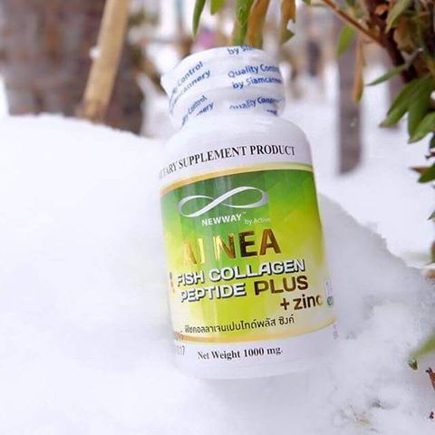 นิวเวย์ไอเน่ คอลลาเจน ลดสิว โปรส่งฟรี EMS (NEWWAY Ai Nea Collagen Peptide Zinc)
