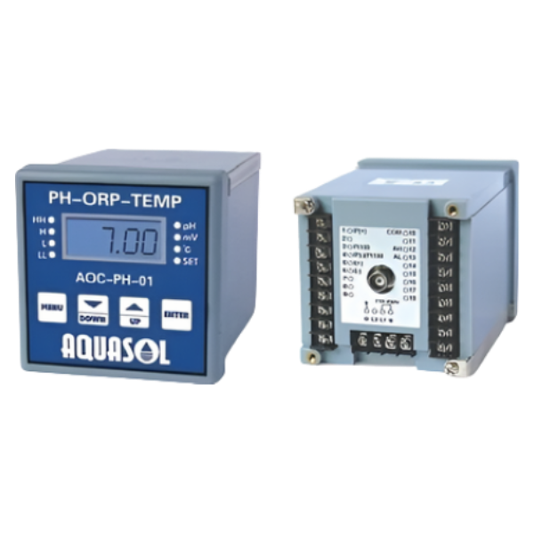 Aquasol รุ่น AOC-PH01(ORP) เครื่องวัดและควบคุมค่าโออาร์พี , Online ORP Controller , ORP range: ± 2000 mV(pH range:0~14.00)