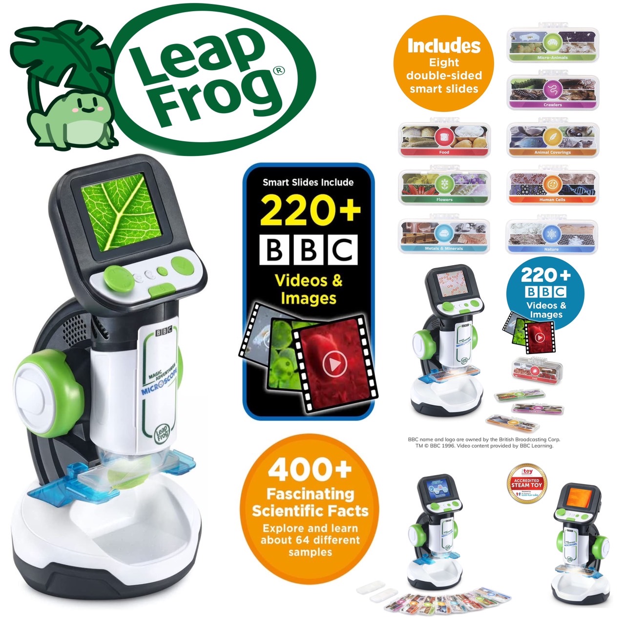 กล้องจุลทรรศน์อัจฉริยะพูดได้LeapFrog Magic Adventures Microscope ราคา 3,790 บาท