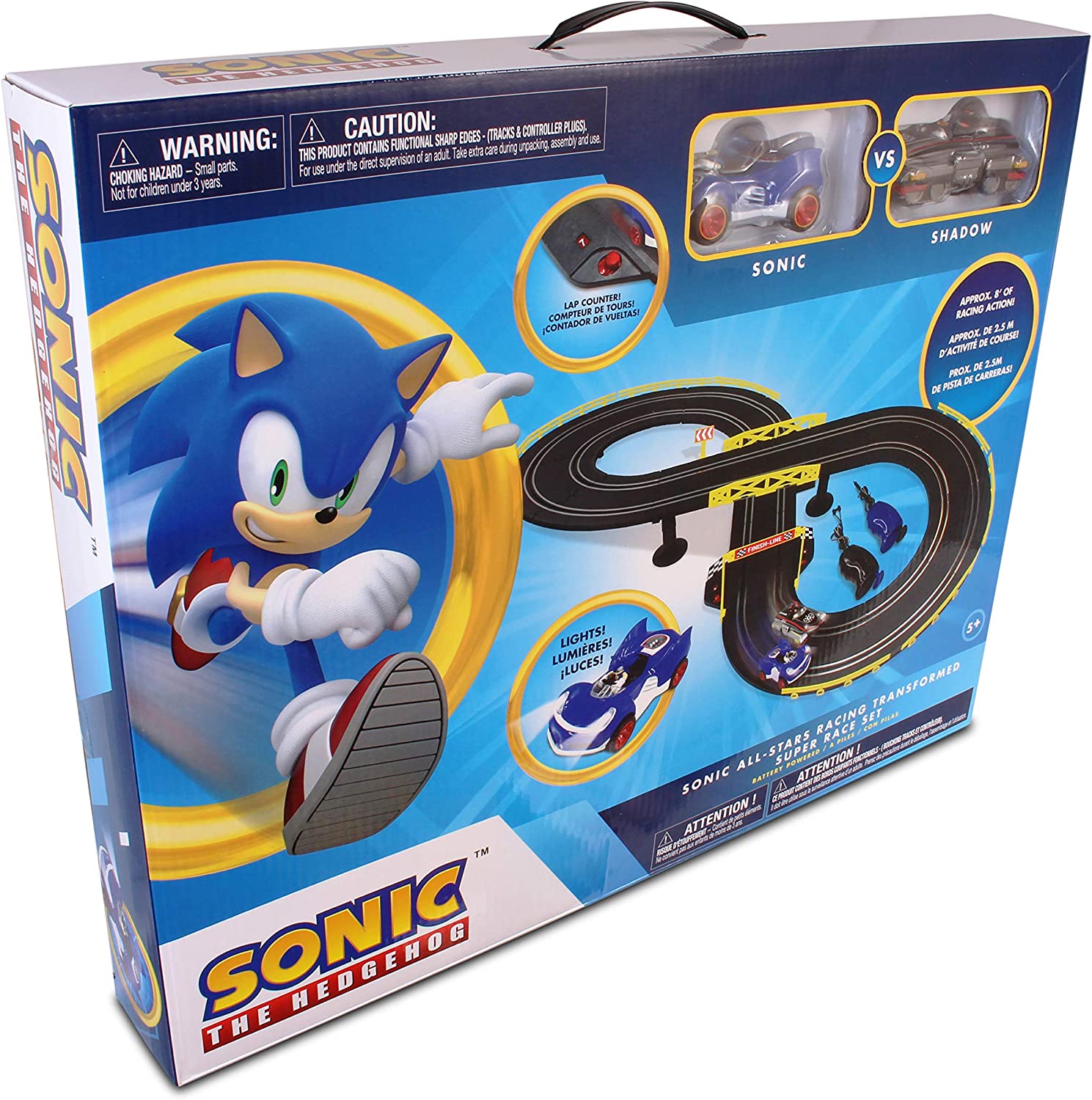 ชุดแข่งรถNKOK Sonic & Shadow RC Slot Car Set Race Set Vehicle ราคา2,990 บาท
