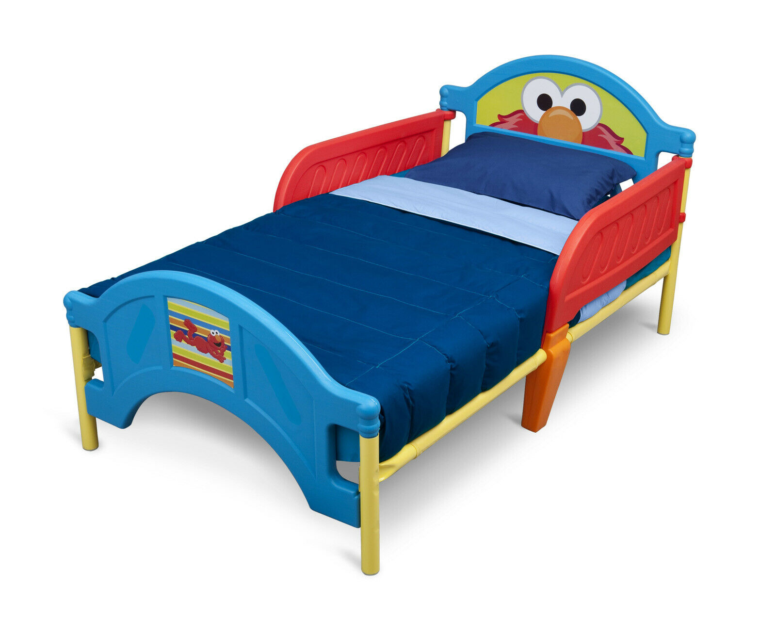 Sesame Street Elmo Toddler Bed เตียงนอนเด็ก เตียงนอนเด็กเล็ก Disney's Sesame Street Toddler Bed