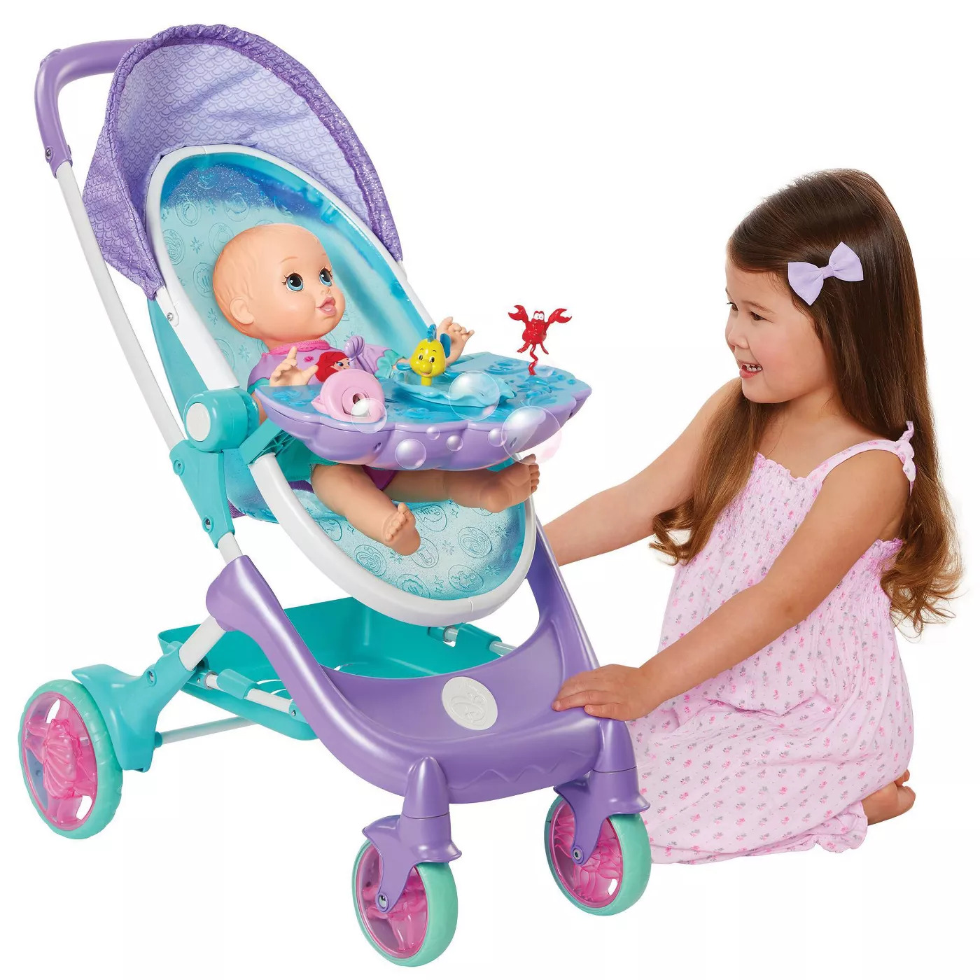 รถเข็นตุ๊กตาเป่าฟอง My Disney Nursery Bubble Stroller