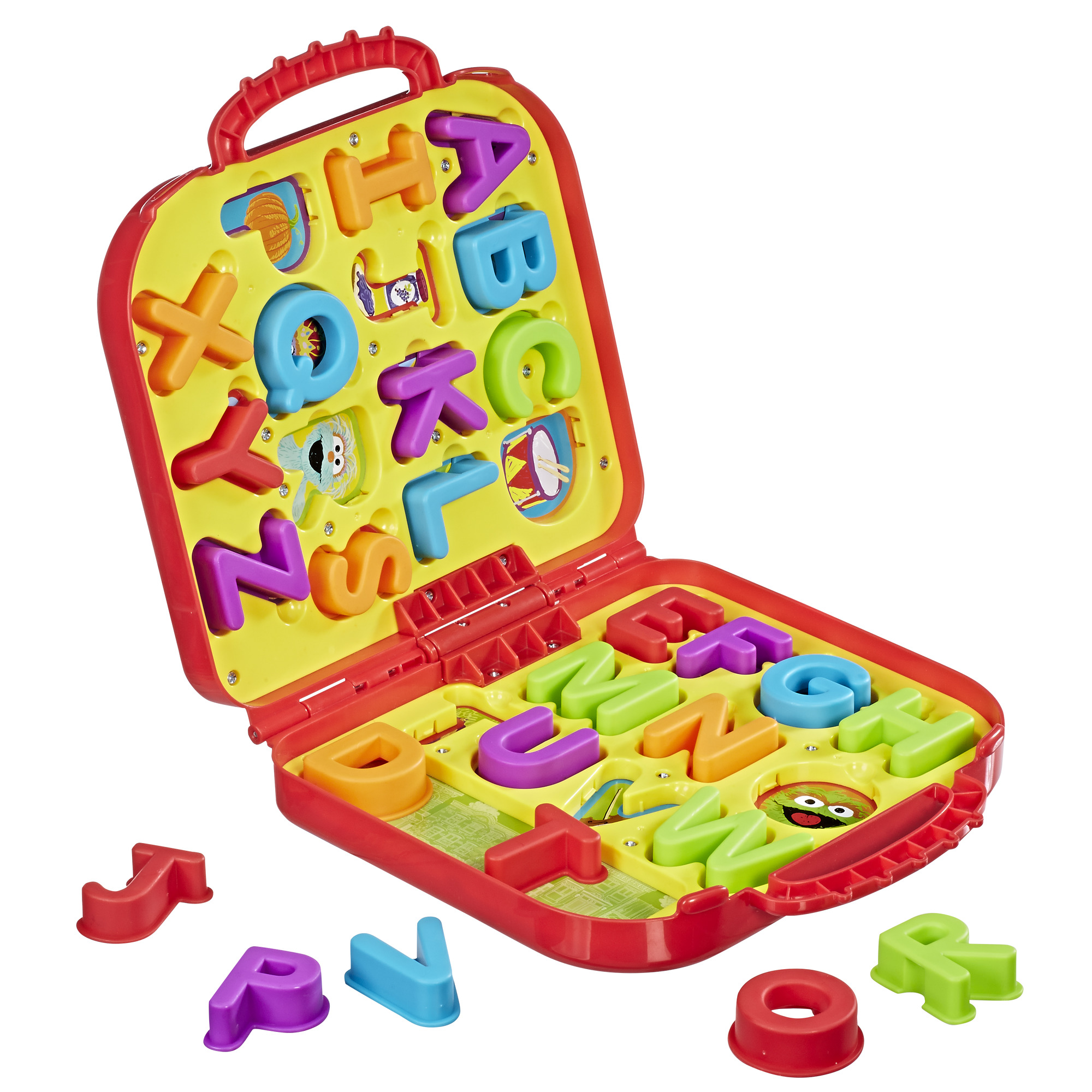 Playskool Sesame Street Elmo's On the Go Letters ชุดสอนหนังสือ การออกเสียง ตัวต่อ ABC เอลโม่ยอดฮิต
