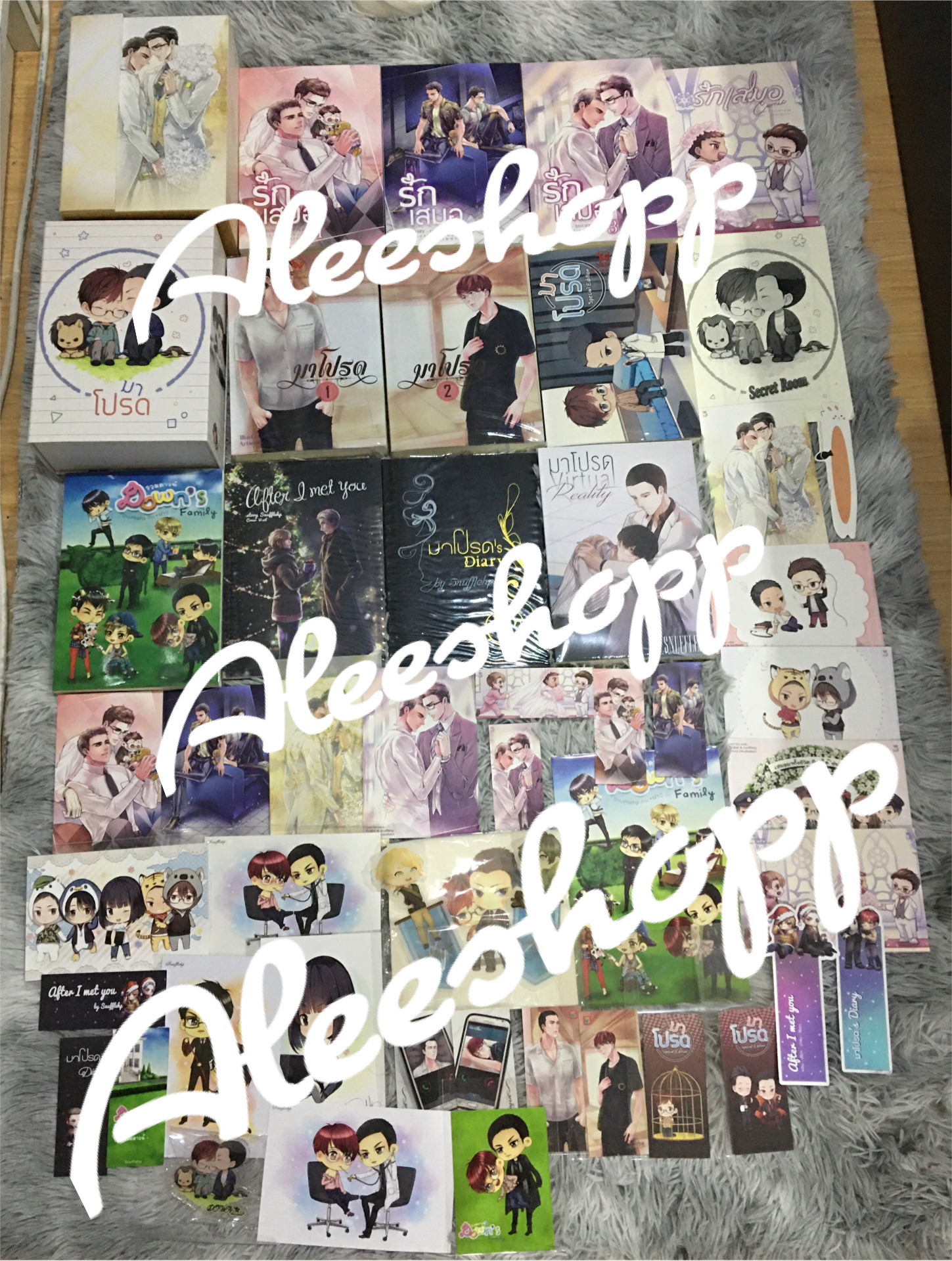 Boxset นิยายแต่ง มาโปรด + สเป + boxset นิยายแต่ง รักเสมอ รอบจอง