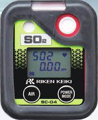 RikenKeiki รุ่นSC-04เครื่องตรวจวัดก๊าซซัลเฟอร์ไดออกไซด์แบบพกพา,Portable Sulfur Dioxide Gas Monitor SC-04