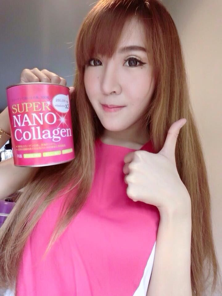 ซุปเปอร์ นาโน คอลลาเจน (Super nano collagen 250,000 mg + Hyaluron x3)