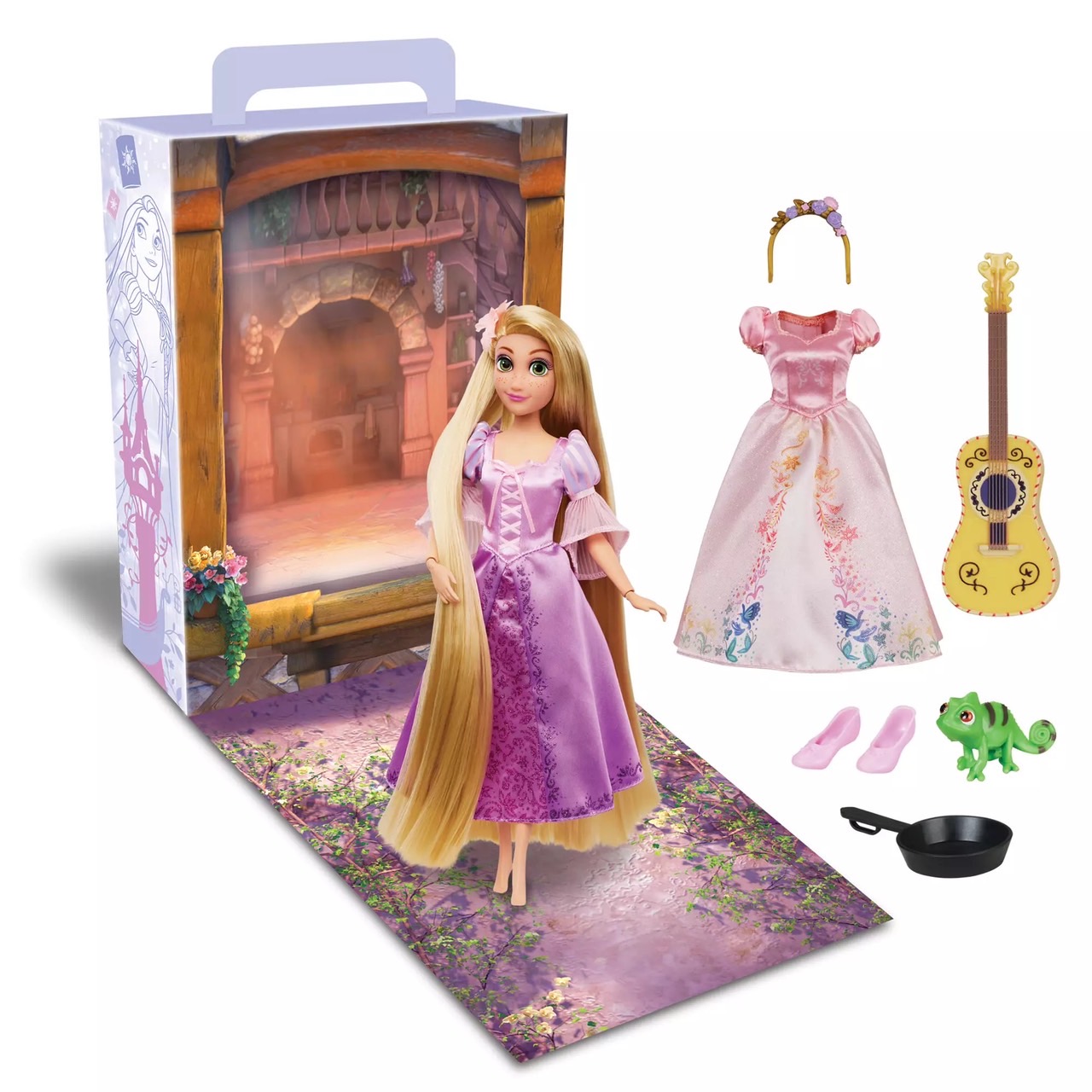 นำเข้า 🇺🇸 เซ็ทตุ๊กตาราพันและกิจกรรมระบายสีRapunzel Disney Story Doll - Tangled 11" ราคา 1,590 บาท