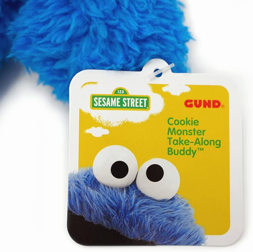 ตุ๊กตา Gund Sesame Street Cookie Monster Take Along Stuffed Animal ราคา 390 - บาท