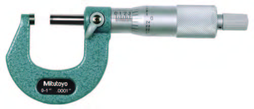 Outside Micrometers SERIES 103— Inch Models