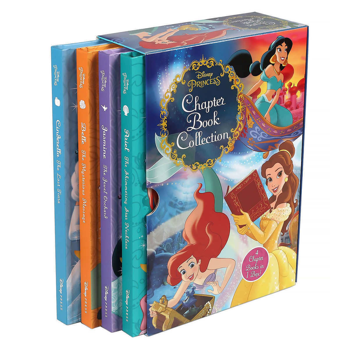 Disney Princess Chapter Book Collection: 4 Book Box Set ราคา 1,350 - บาท