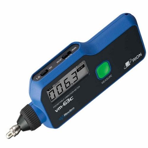Rion รุ่น VM-63C เครื่องวัดความสั่นสะเทือนแบบพกพา,Handheld pocket sized vibration meter