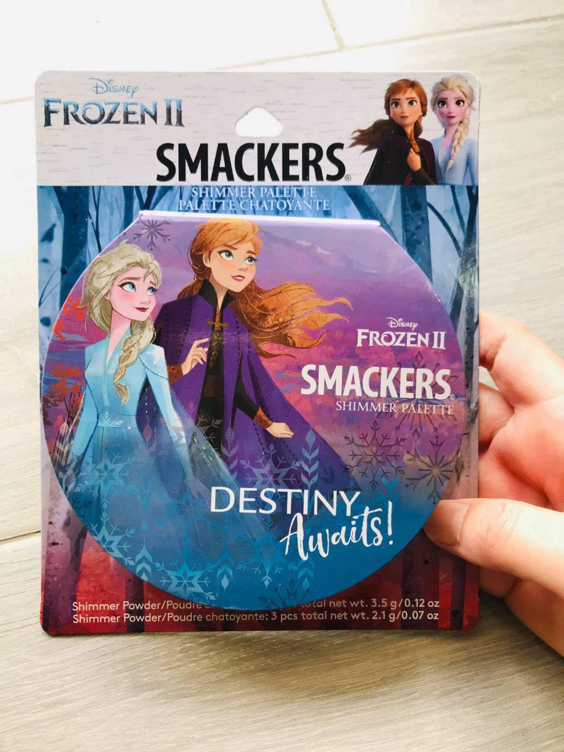 ใหม่ล่าสุด🎉เครื่องสำอางค์เด็กนำเข้า เซ็ทพาเลทแต่งหน้า พร้อมแปรง Frozen II Glitter Palette