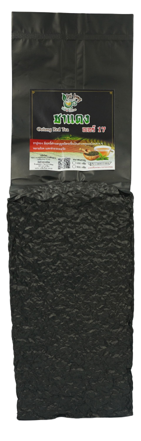 ชาแดง 500 กรัม ชาแดงอู่หลง Oolong Black Tea ผลิตจากยอดอ่อนของชาอู่หลง สีน้ำชาที่ได้จะเป็นสีแดงสว่าง เงา ครั้ง 🍃 Oolong Black Tea - Premium Quality 🍃
