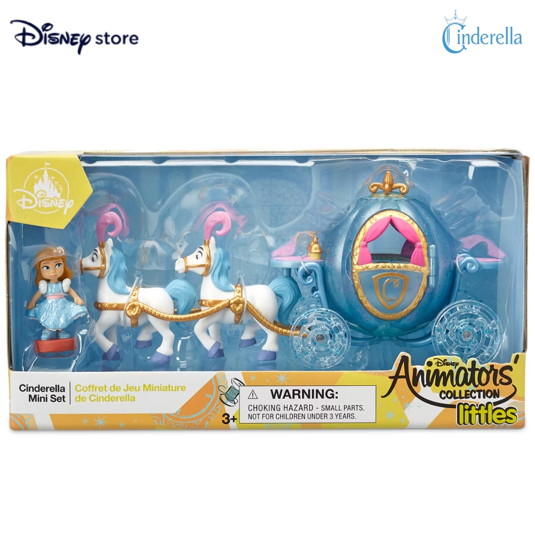 นำเข้า 🇺🇸 ✨ Playset ซินเดอเรลล่า จากซีรีส์สุดฮิต Disney Animators' Collection ของแท้จาก Disney Store