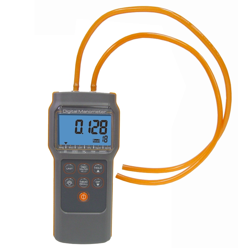 AZ Instrument รุ่น82012เครื่องวัดความดันของลมแบบดิจิตัลPortable Digital Manometer,Meas.range:0～1psi.