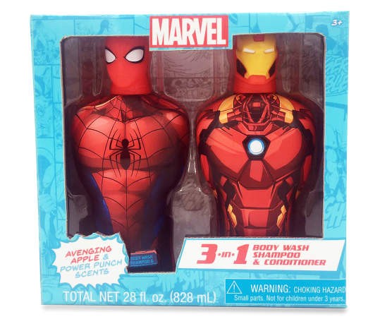 สบู่ล้างร่างกาย แชมพู และครีมนวดผม Marvel! 2-Piece Bath Set ราคา 790 - บาท