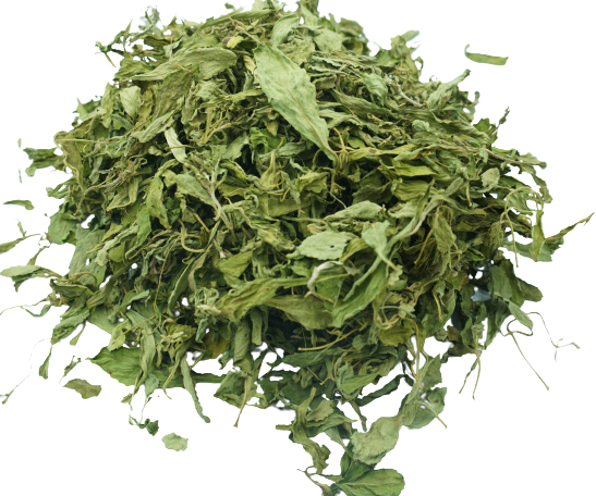 หญ้าหวาน หญ้าหวานแห้ง ขนาด 1 กิโลกรัม ชาหญ้าหวาน หญ้าหวานอบแห้ง Stevia (สตีเวีย) สมุนไพรหญ้าหวานให้ความหวานเหมือนน้ำตาล แต่ไม่ให้พลังงาน รับประทานเท่าไหร่ก็ไม่อ้วน จึงช่วยในการควบคุมน้ำหนักได้เป็นอย่างดี