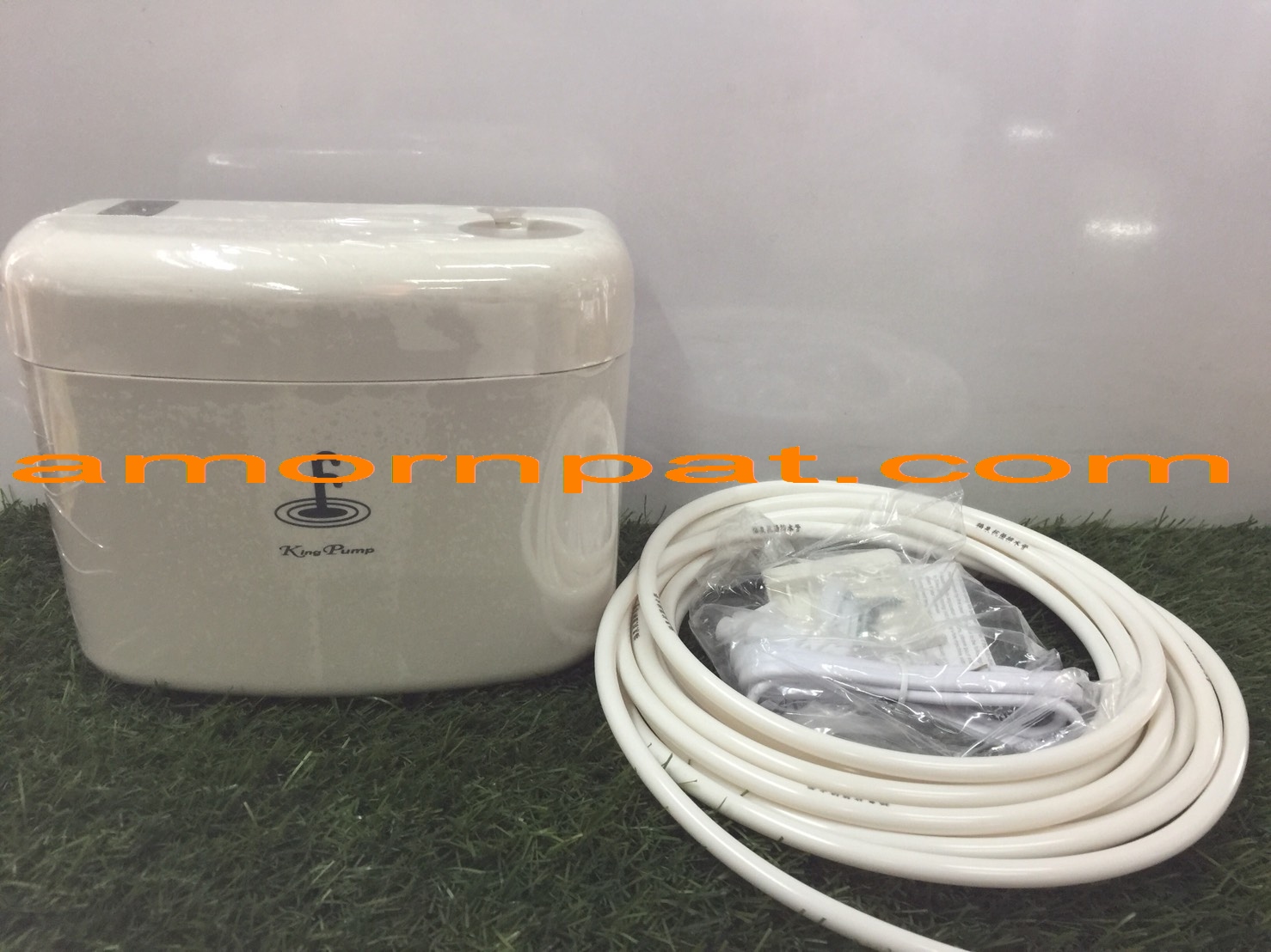 เดรนปั๊ม Drain pump ปั๊มเดรนน้ำทิ้งแอร์ (กาลักน้ำ) KINGPUMP รุ่น SMALL HIPPO สำหรับ เครื่องปรับอากาศ 9000-25000BTU
