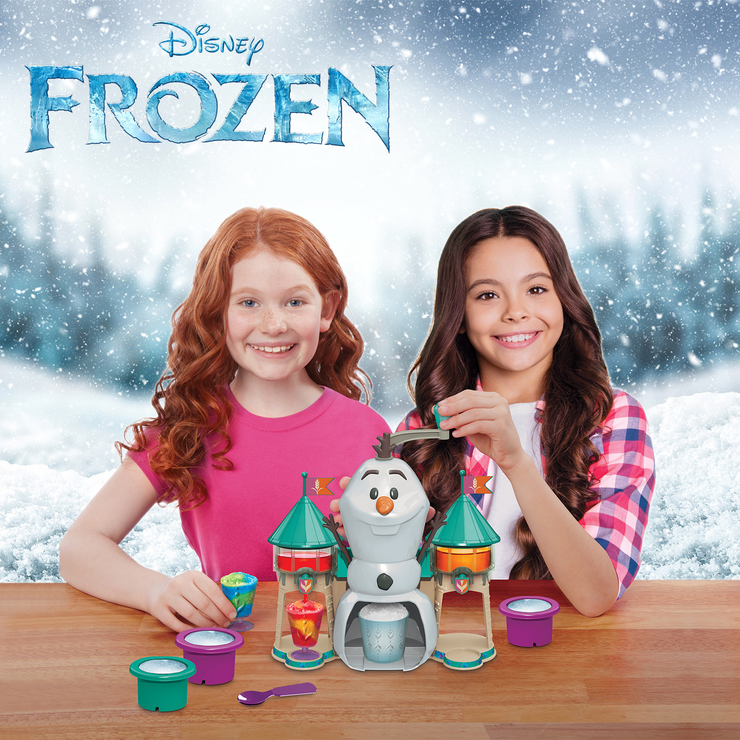 เครื่องทำน้ำแข็งเกล็ดหิมะ Disney Frozen 2 Slushy Maker