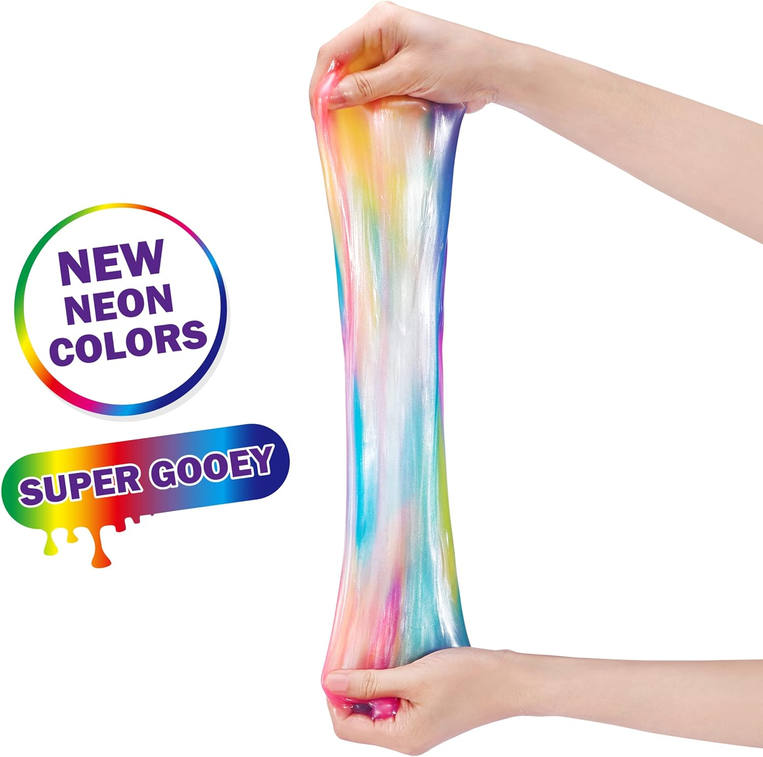 ใหม่!! นำเข้า Oosh Slime Small Tub 70g by ZURU, Gooey Slime and Epic Stretchy Slime for Girls and Kids