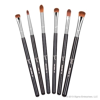 SIGMA :: Extreme Color Payoff Kit แปรงแต่งตารูปแบบใหม่ ชุด 6 ชิ้น ดูรายละเอียดด้านใน