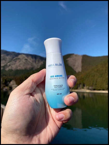น้ำตบไฮร่าบลู Ice Awake Essence Water Hira Blue