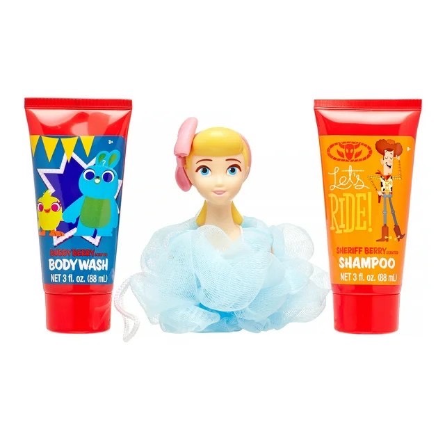 นำเข้า🇺🇸 เซ็ทอาบน้ำDisney Pixar Toy Story 4 4-Piece Soap and Scrub Body Wash and Shampoo Set , ราคา 590 บาท