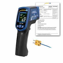 PCE รุ่น779N-ICA incl ISO Calibration Certเครื่องสำหรับตรวจสอบสภาพการณ์Condition Monitoring Infrared Thermometer