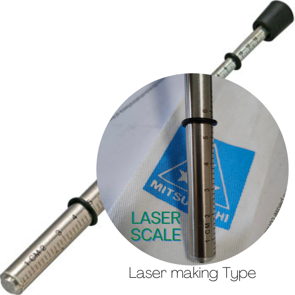 Mitsuboshi รุ่น Pencil-Laser ปากกากดวัดความตึงสายพานแบบสเกลเลเซอร์บนผิวพกพาสะดวก,Tension Tester(surface laser type)