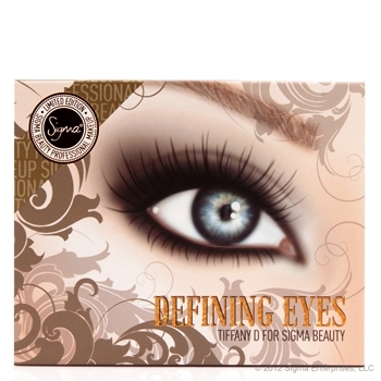 SIGMA :: Defining Eyes Palette by Tiffanyd ชุดแต่งตาโทนธรรมชาติ มี 8 เฉดสี พร้อมอายไลเนอร์และแปรง ดูเฉดสีด้านใน