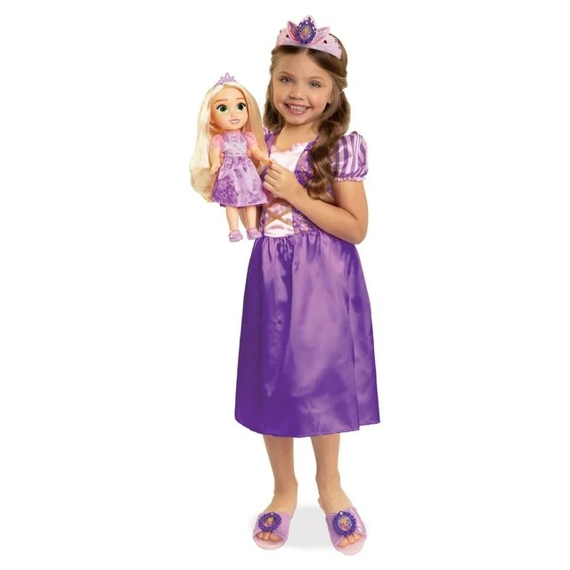 นำเข้า🇺🇸 ชุดเซ็ทเจ้าหญิงราพันเซลพร้อมตุ๊กตาDisney Princess Rapunzel 15 inch Toddler Doll , ราคา 1,690 บาท