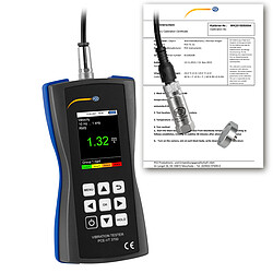 PCE รุ่นVT -3700-ICA incl. ISO Calibration Certificate มาตรความเร่ง Accelerometer