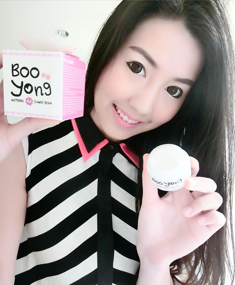 ครีมบูยอง (Boo Yong Whitening AA Flower Cream) ขาวใสใน3วัน