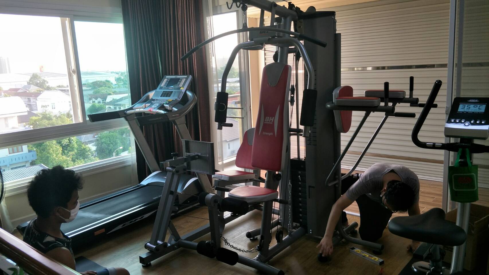 โฮมยิม3สถานี Home Gym BH Fitness ส่วนลดเพียบ ติดต่อ