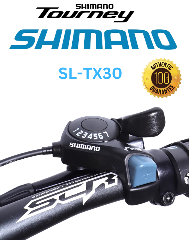 มือเกียร์ Shimano Tourney รุ่น SL-TX30 ขนาด 6 Speed / 7 Speed เสือภูเขา หมอบ รถพับ