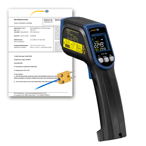 PCE รุ่น780-ICA incl. ISO Calibration Certificate เครื่องวัดความชื้นในอากาศAir Humidity Meter