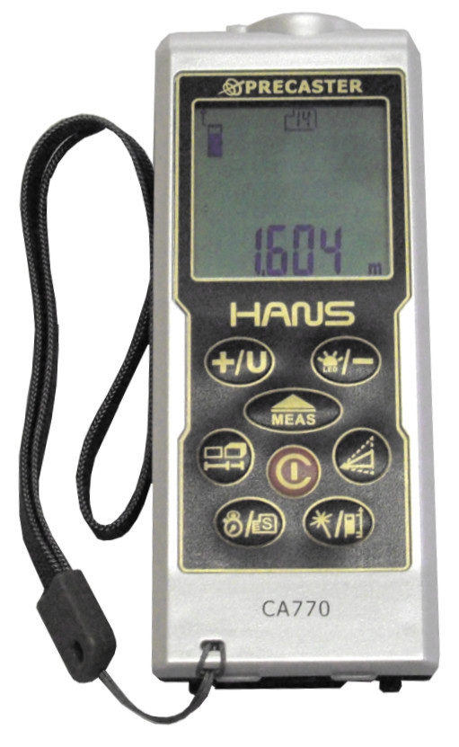 เครื่องวัดระยะทางด้วยเลเซอร์ ยี่ห้อ Precaster CA740