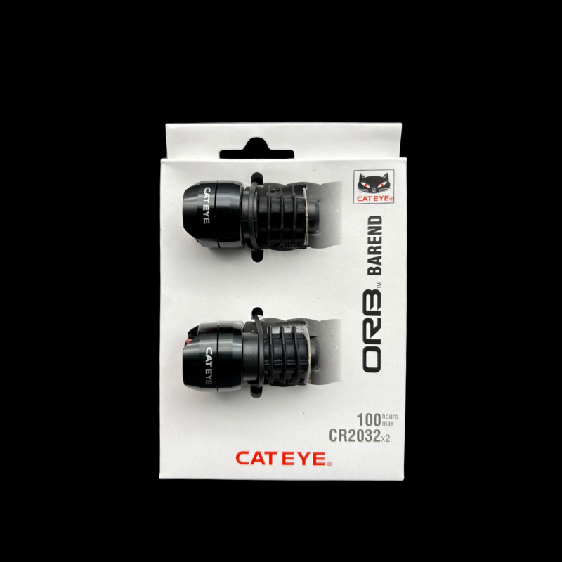 CATEYE ไฟติดปลายแฮนด์ ORB Bar End สำหรับจักรยาน เสือหมอบ