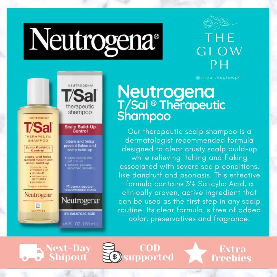 ของแท้จากอเมริกา 100%แชมพูขจัดรังแค T/Sal Therapeutic Shampoo, 3% Salicylic Acid, 4.5 fl. oz
