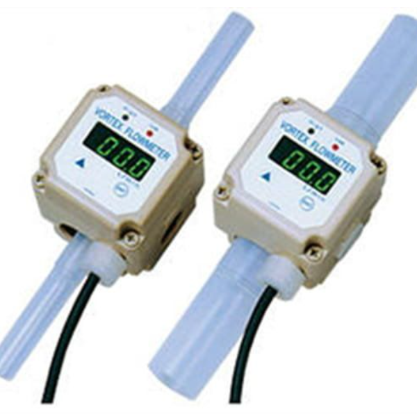 Tokico รุ่นPFA(3/8B)เครื่องวัดอัตราการไหลแบบคลื่นเสียงความถี่สูง,Ultrasonic flow meter Connect.Size:3/8B,Flow rate:0.3～150L/min.