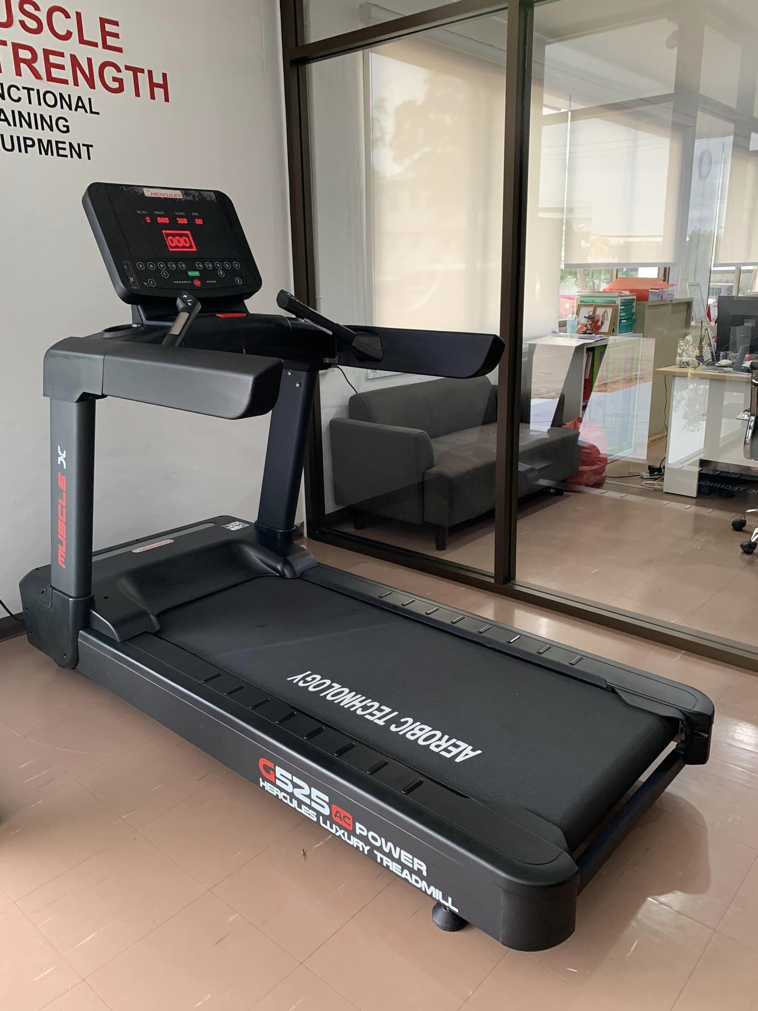 ลู่วิ่งไฟฟ้ามอเตอร์AC MuscleX Hercules G525 ลู่วิ่งไฟฟ้าฟิตเนส, ลู่วิ่งไฟฟ้าราคา