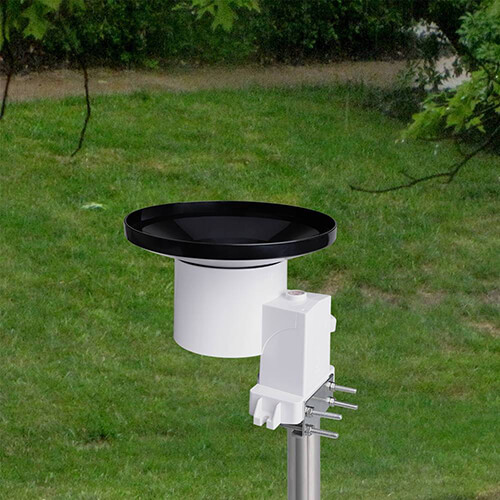 Ecowitt รุ่น WH40 อุปกรณ์รองรับน้ำฝน Wireless Self-Emptying Rain Collector Rainfall Sensor